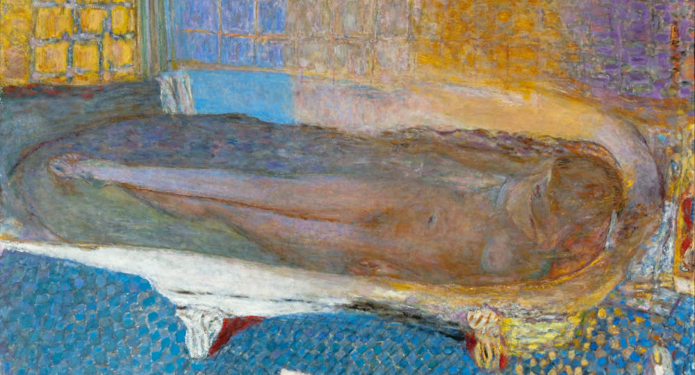Nude in the Bath Pierre Bonnard