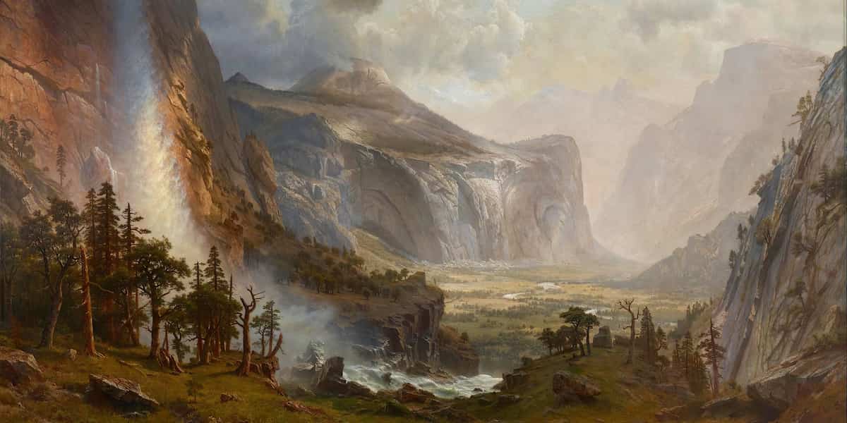 Albert Bierstadt Landscape paintings