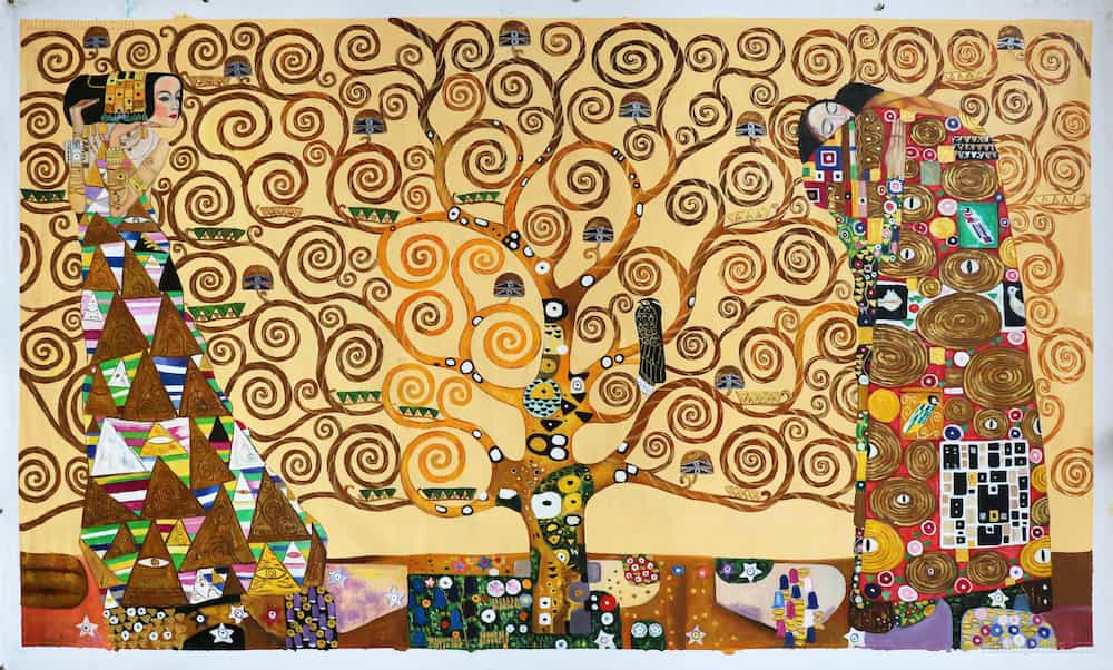 The Vienna Secession Art Movement, Tree of Life by Gustav Klimt