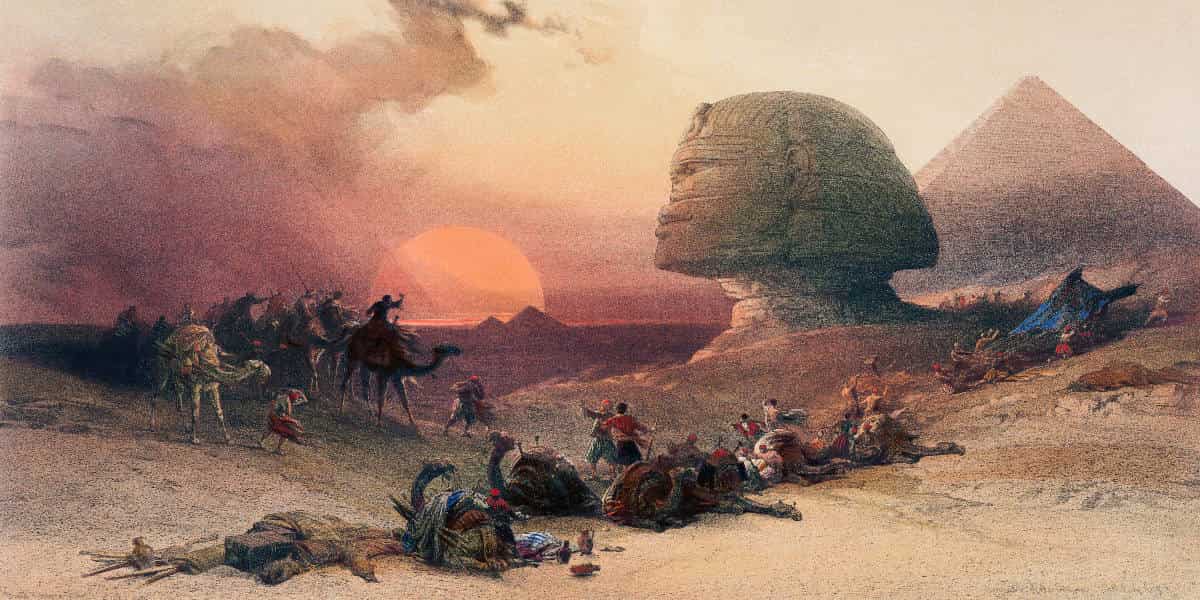 David Roberts paintings