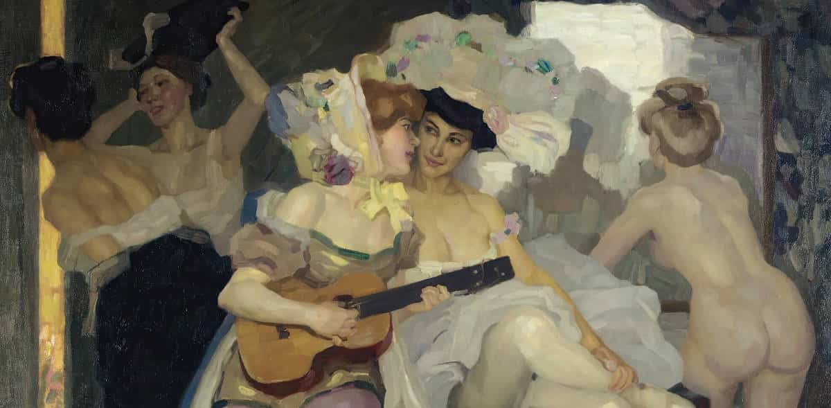 Leo Putz paintings