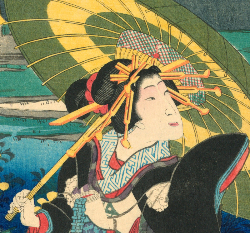 Toyohara Kunichika, Japanese Art Print