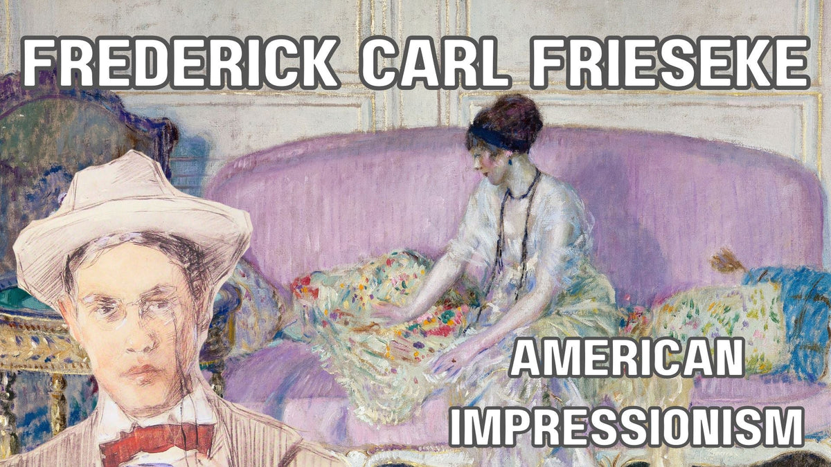 Frederick Carl Frieseke Prints, American Impressionism – GalleryThane