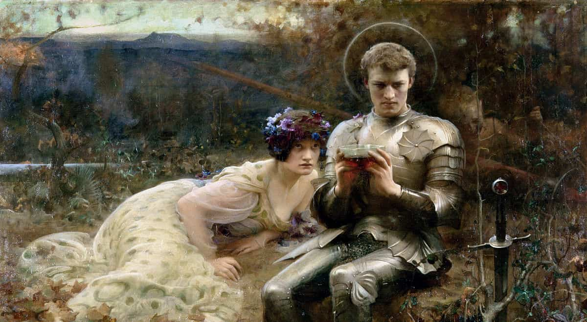 Arthur Hacker paintings