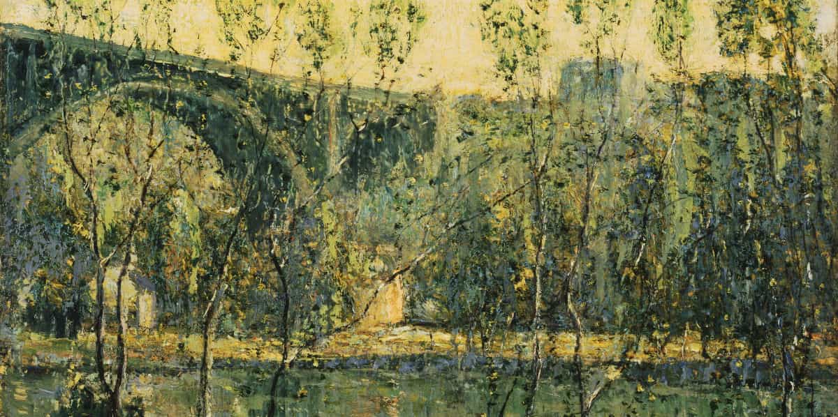 Ernest Lawson paintings