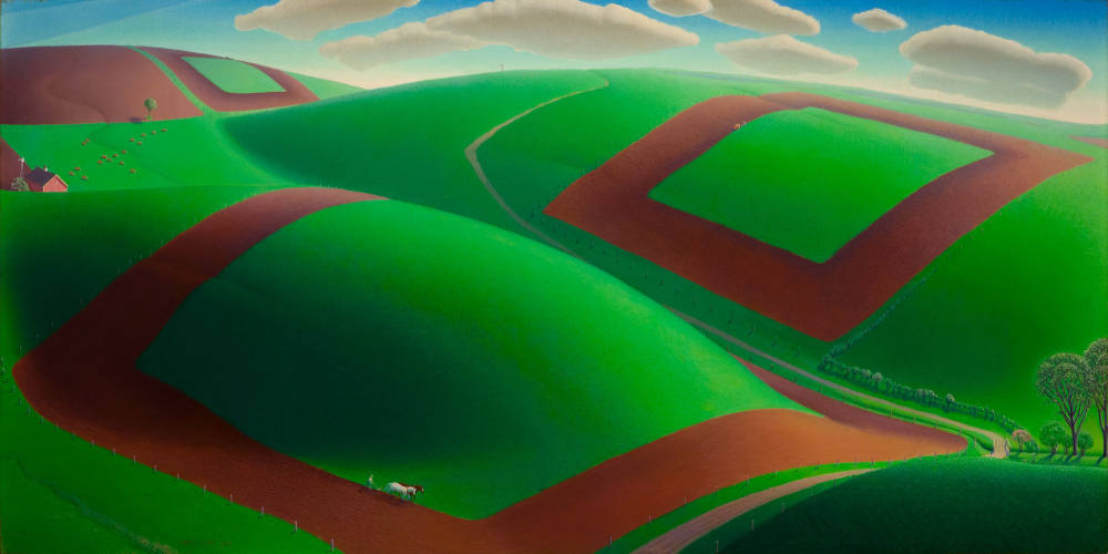 Grant Wood American Regionalist Painter