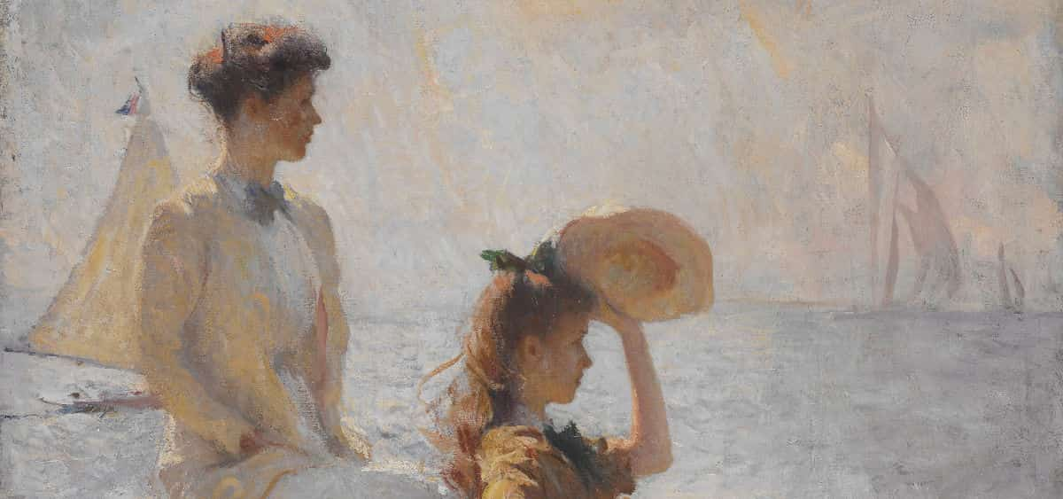 Frank Weston Benson paintings