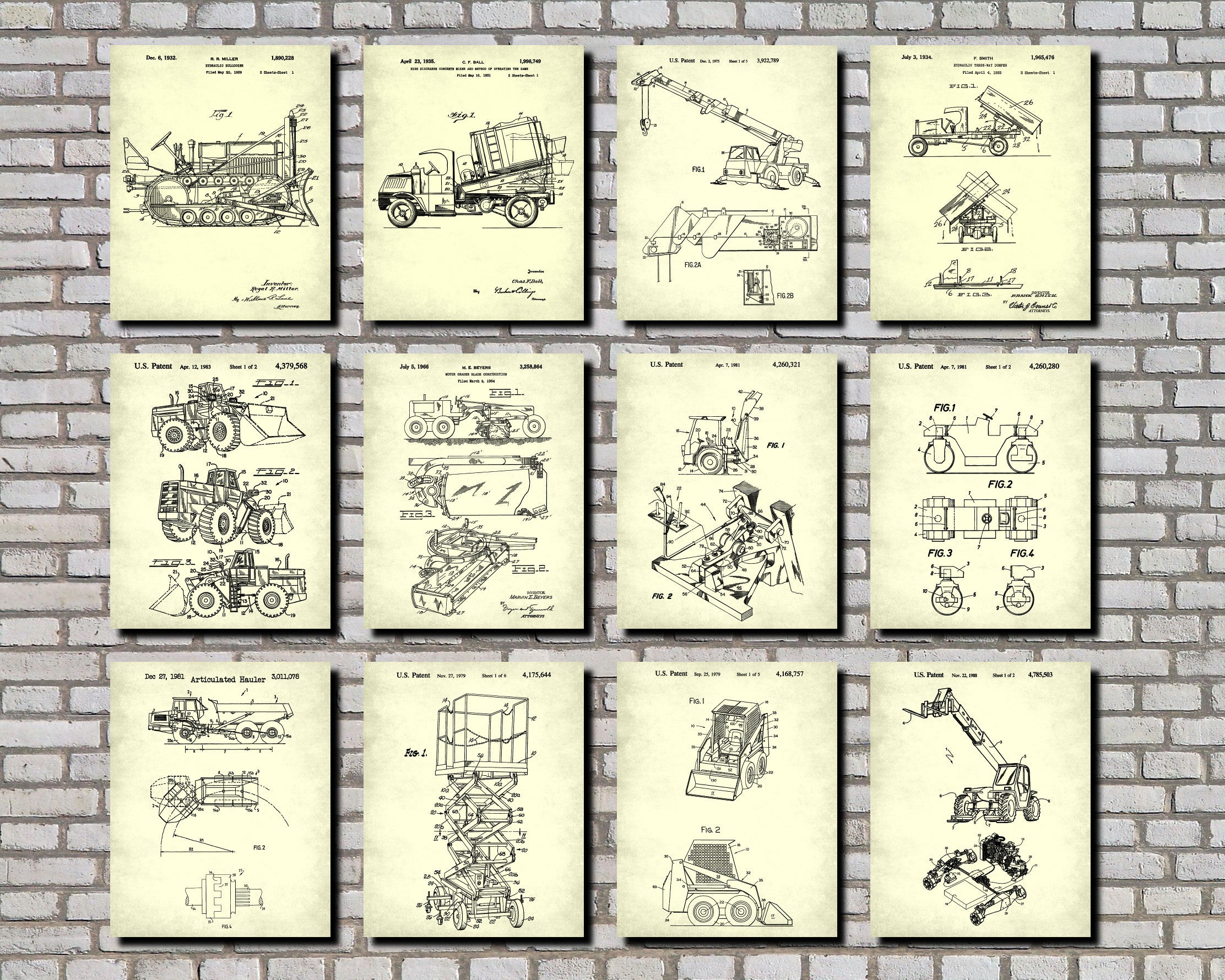 Construction And Mining Patent Art