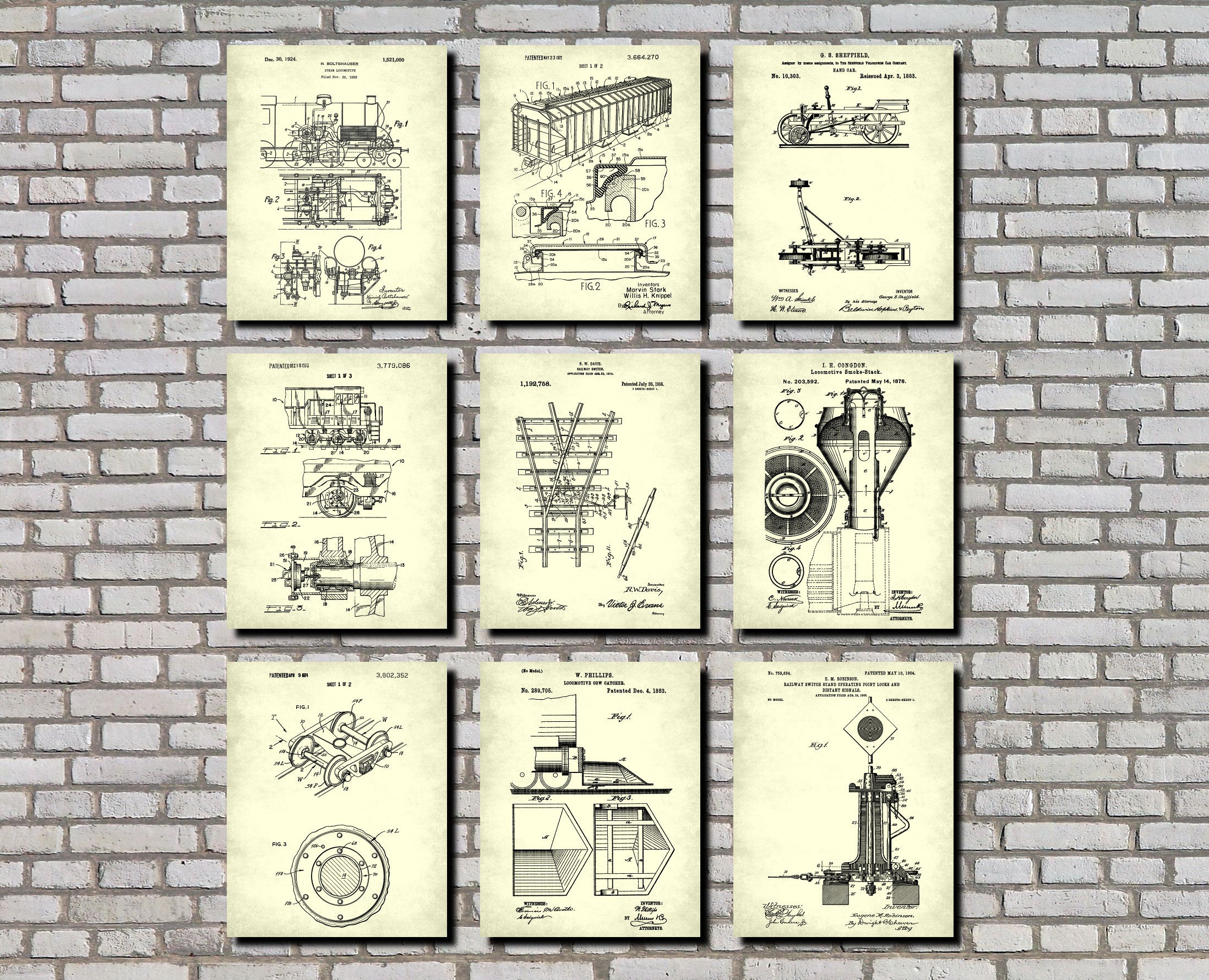 Cars & Trains Patents