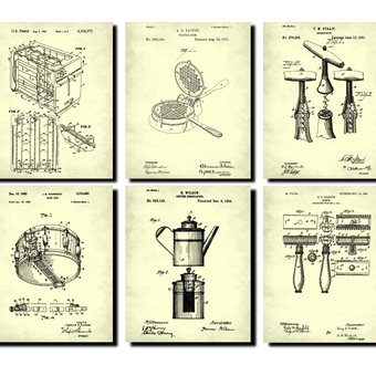 Patent Prints Illustrations