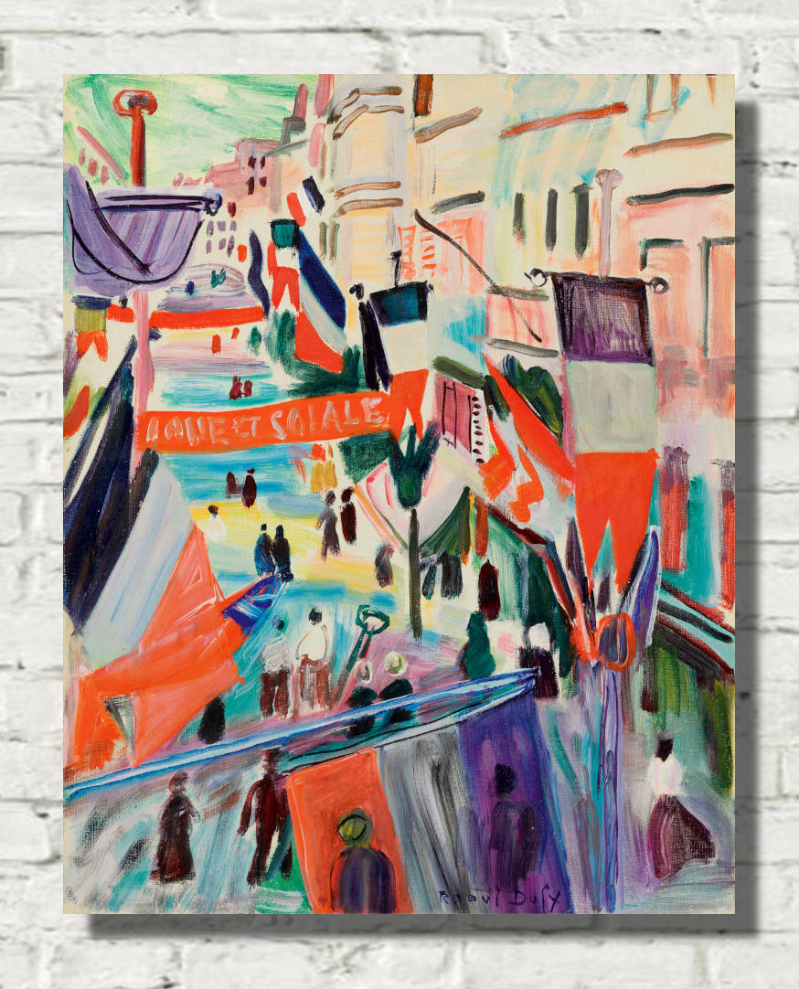 14 Juillet au Havre (1906) by Raoul Dufy – GalleryThane
