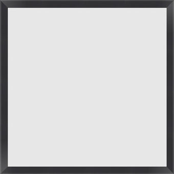 Black Painted Wooden Frames For Prints - Landscape, Portrait, Square