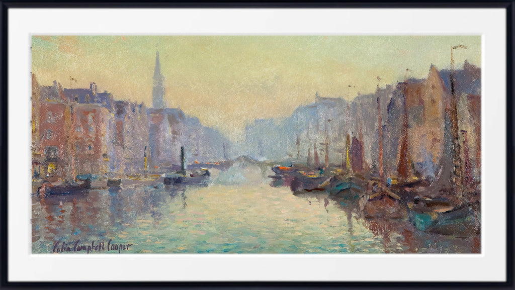Colin Campbell Cooper, A Canal in Rotterdam