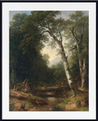 Asher Brown Durand Print, A Creek in the Woods