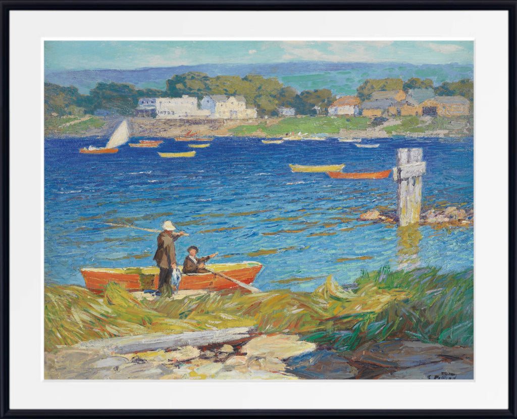 A Day’s Fishing (circa 1923) by Edward Henry Potthast