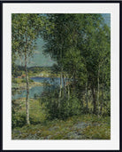 A Family of Birches by Willard Metcalf