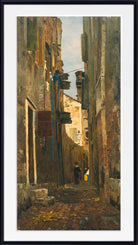 Tina Blau Print, A Lane In Italy