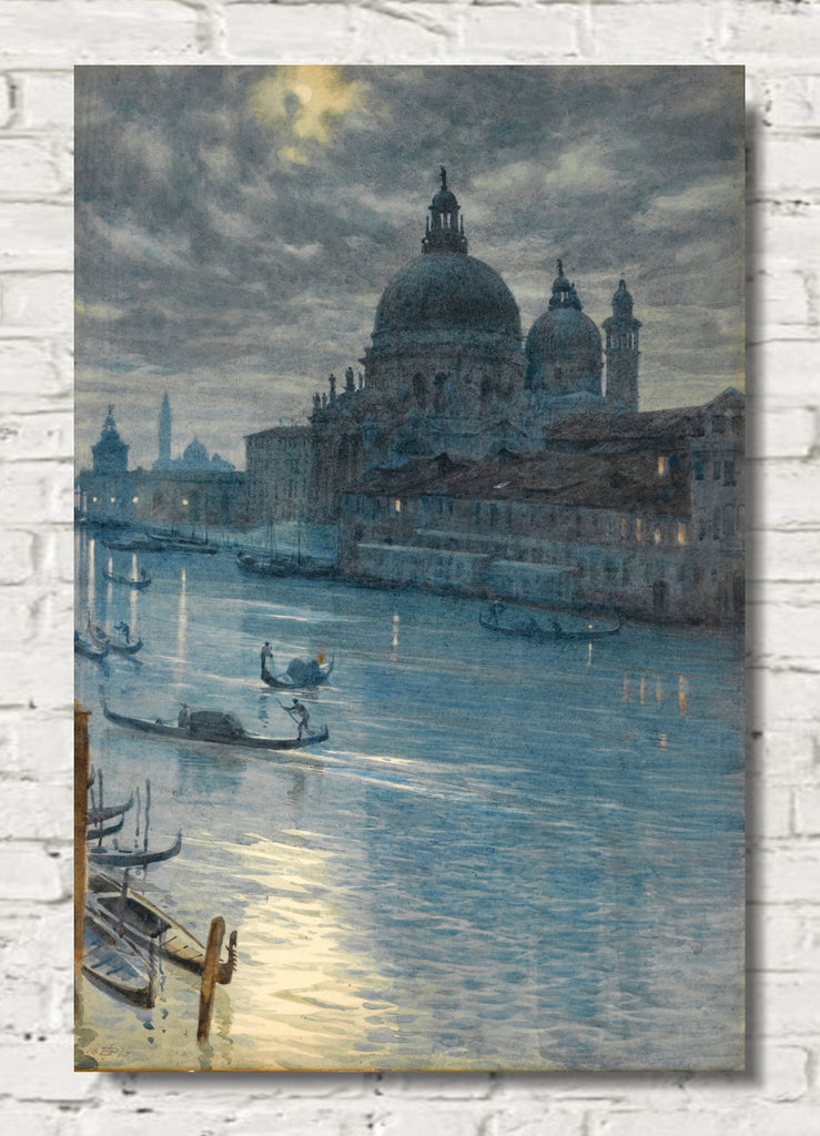 A Moonlight Scene, Venice (1879) by Edward Poynter