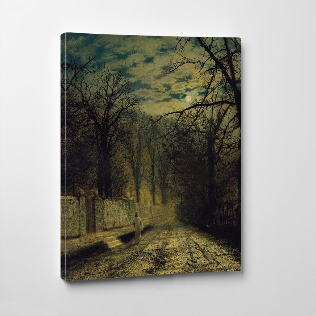A Moonlit Street (1880), John Atkinson Grimshaw