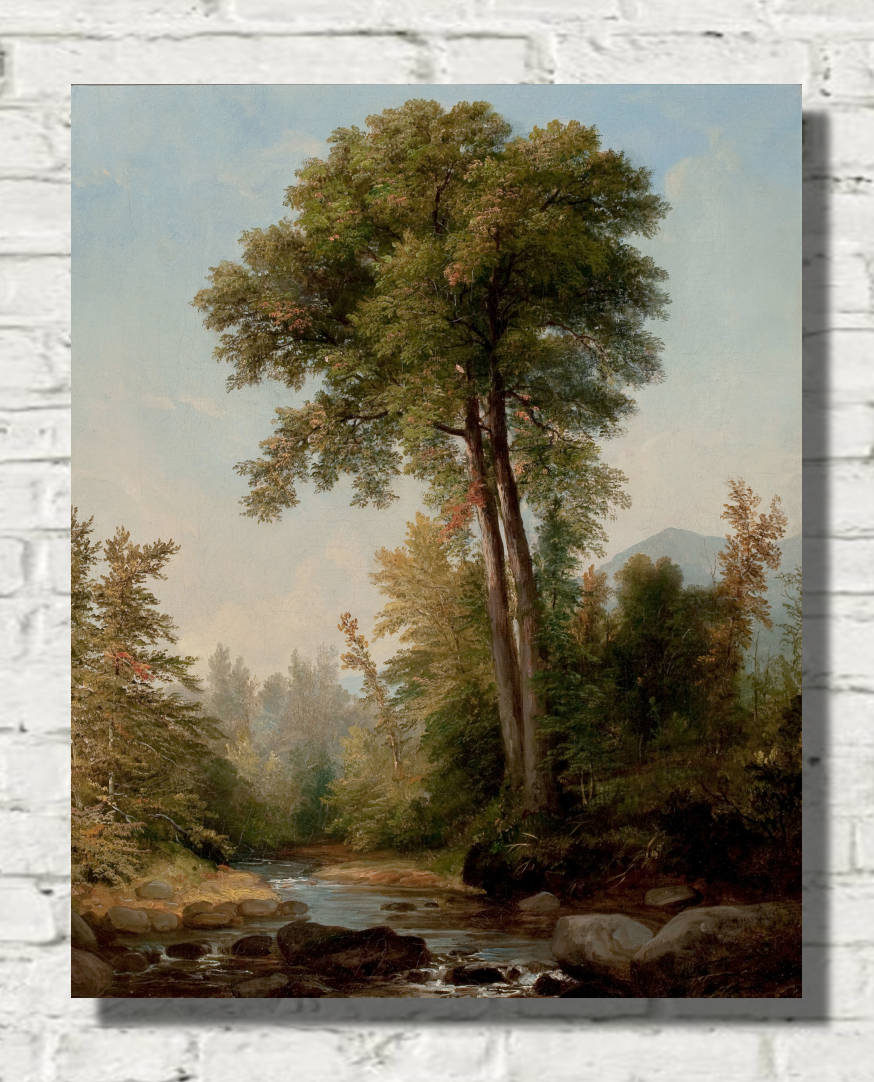 Asher Brown Durand Print, A Natural Monarch