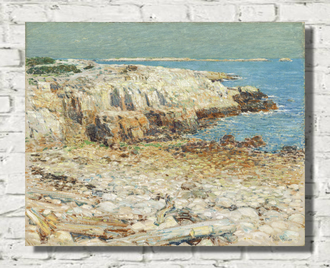 Frederick Childe Hassam Print : A North East Headland (1901)