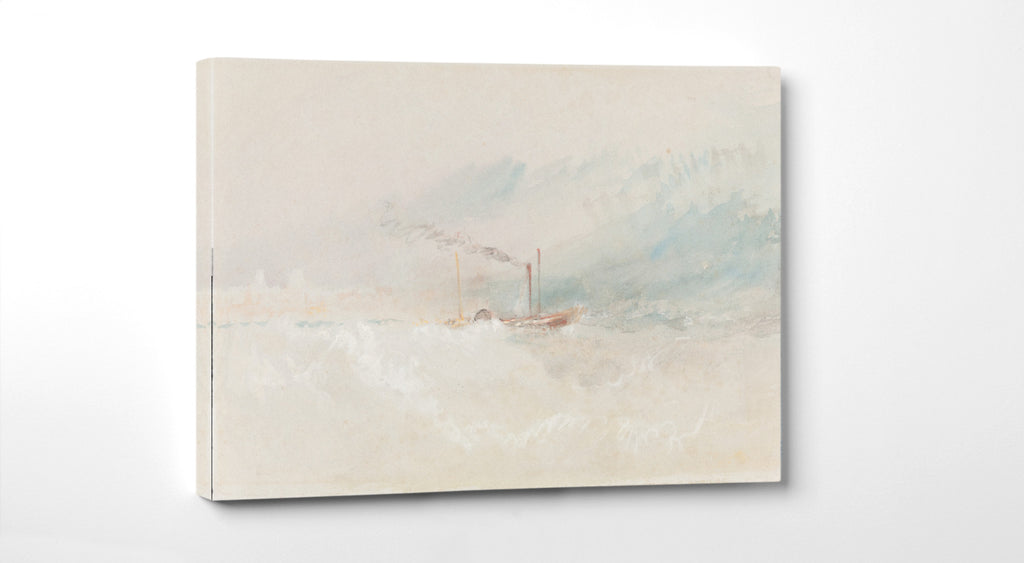A Packet Boat off Dover (c. 1836) by Joseph Mallard William Turner