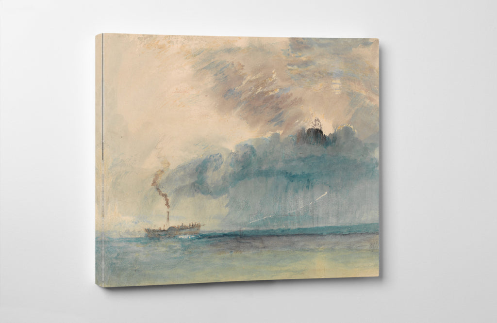 A Paddle-steamer in a Storm, J.M.W. Turner