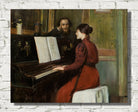 Santiago Rusinol Print, A Romance (1894)