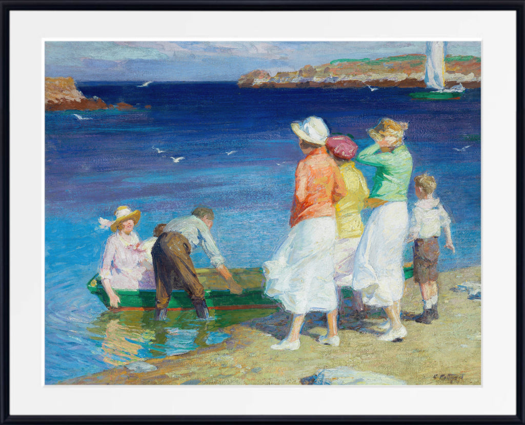 A Sailing Party (Going for a Sail) (circa 1924) by Edward Henry Potthast