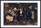 PS Krøyer Print, A Sardine Cannery in Concarneau (1879)