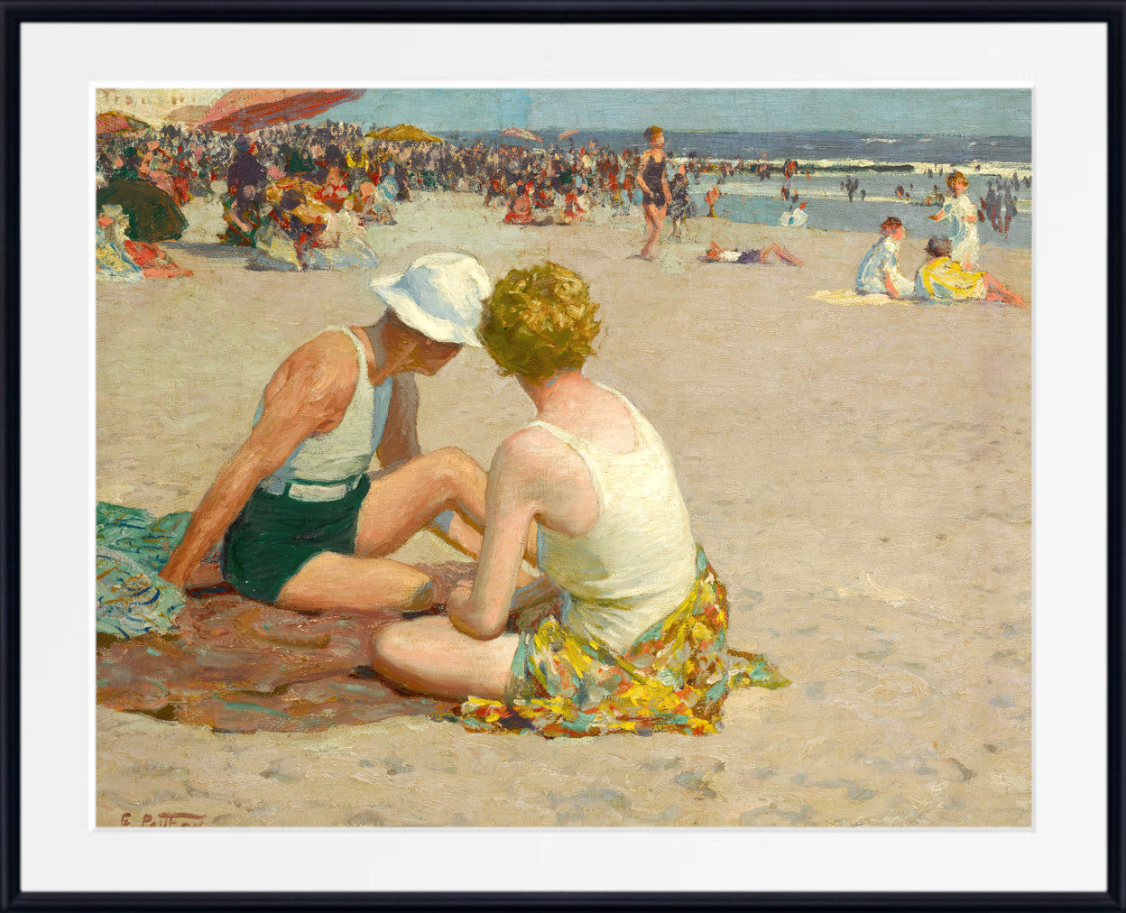 A Summer Vacation (circa 1920–1925) by Edward Henry Potthast