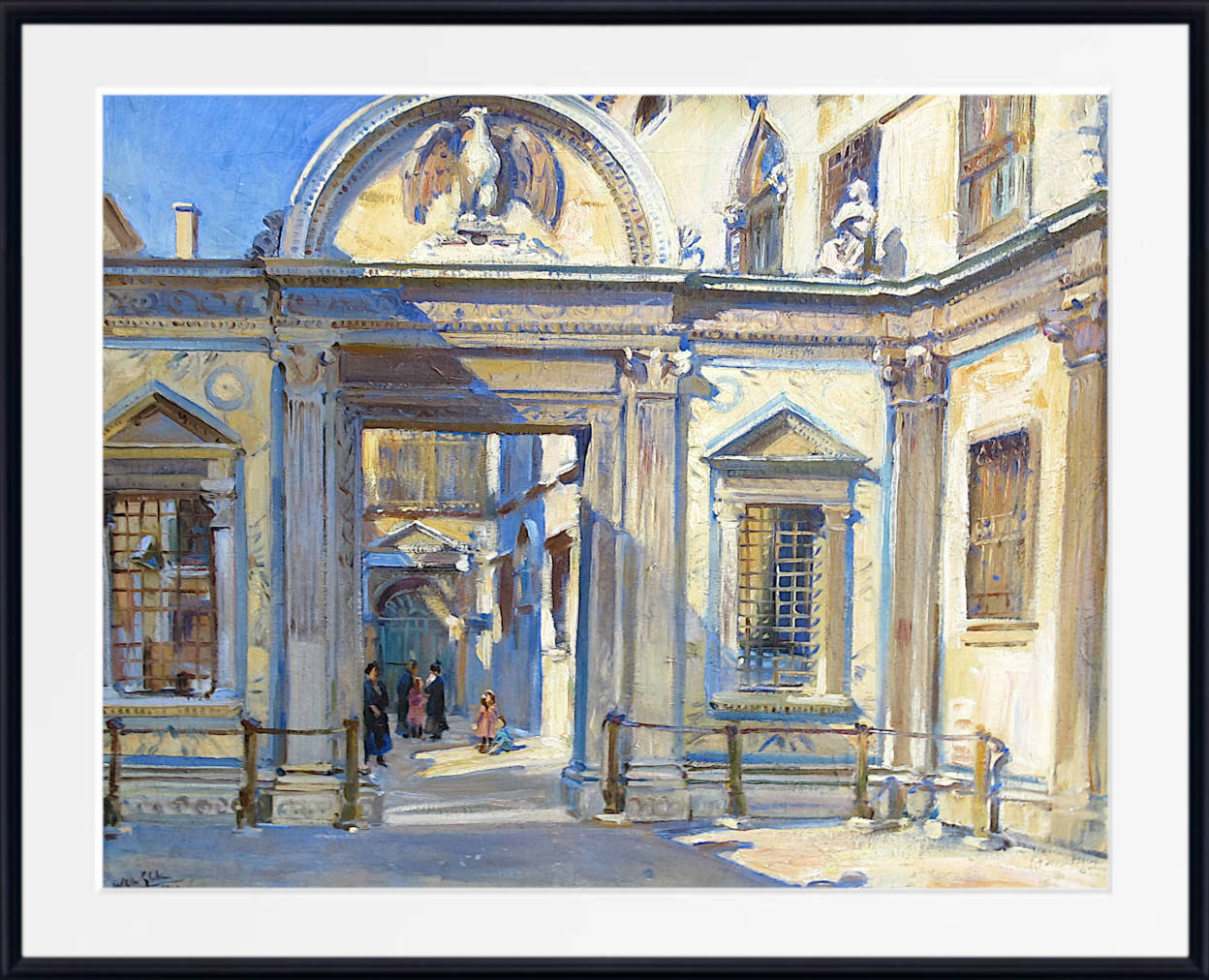 Wilfrid Gabriel de Glehn Print, A Venetian Doorway