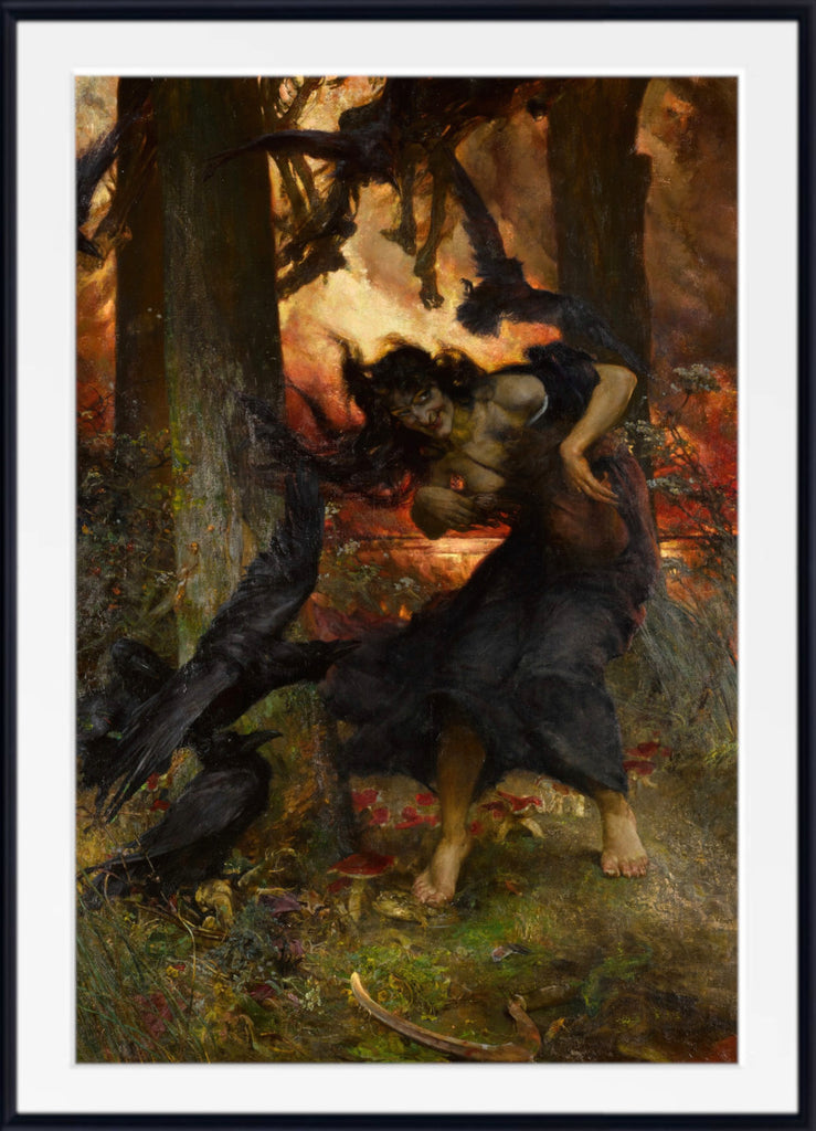 A Witch (1896) by Edgar Bundy