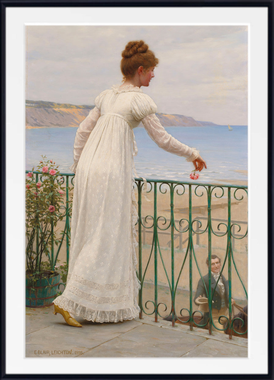 A Favour, Historical Genre Scene, Edmund Blair Leighton Fine Art Print