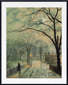 John Atkinson Grimshaw Fine Art Print: A Moonlit Stroll