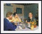 PS Krøyer Print, A breakfast. The artist, his wife and Otto Benzon (1893)