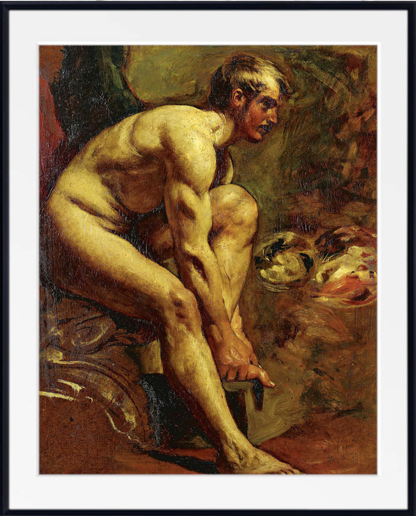 Academic Male Nude, William Etty