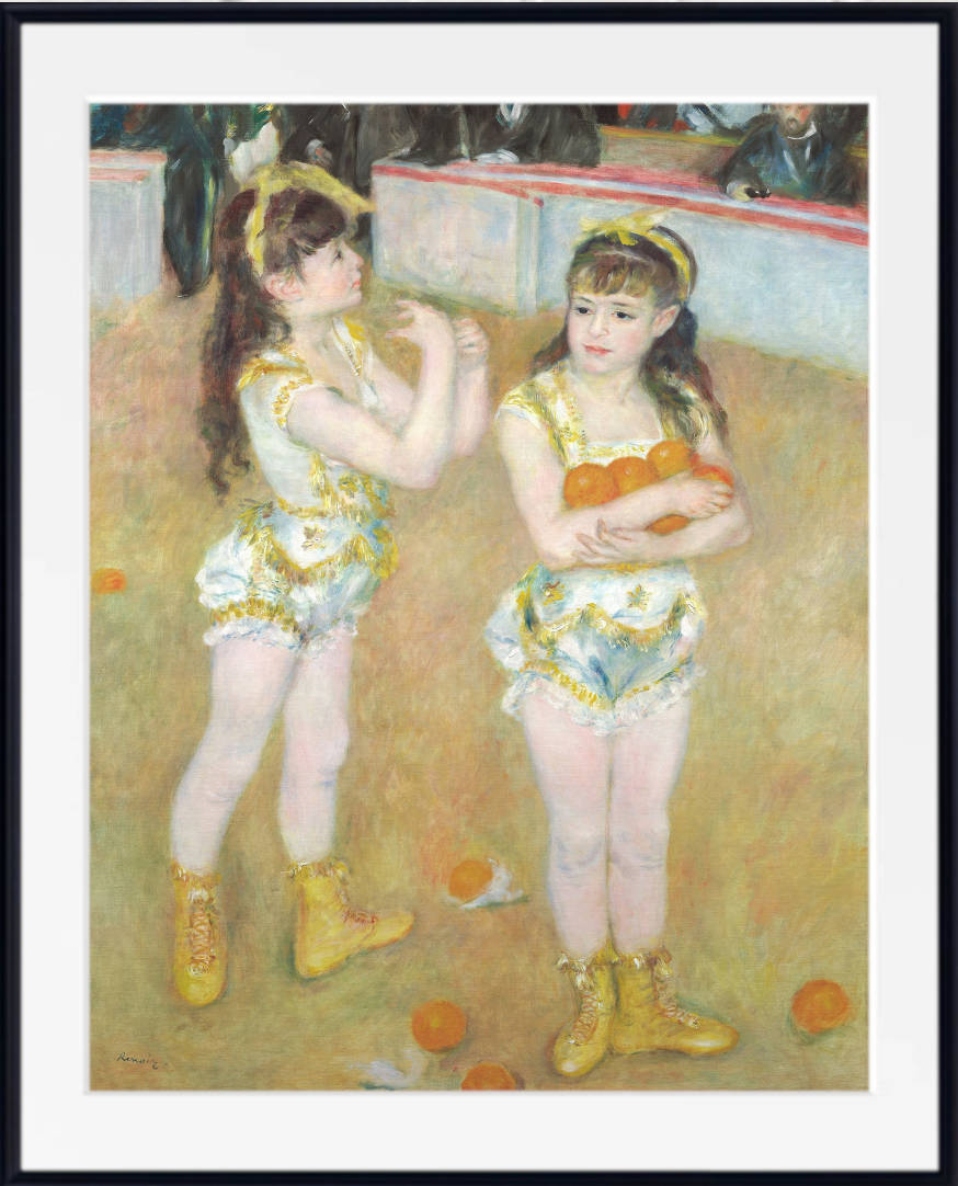 Renoir Print, Acrobats at the Cirque Fernando (1879)