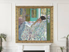 Frederick Carl Frieseke Print, Afternoon – Yellow Room (1910) - Gallery Quality Prints at GalleryThane