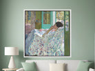 Frederick Carl Frieseke Print, Afternoon – Yellow Room (1910) - Gallery Quality Prints at GalleryThane