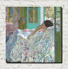 Frederick Carl Frieseke Print, Afternoon – Yellow Room (1910) - Gallery Quality Prints at GalleryThane