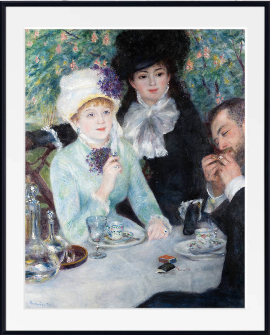 Renoir Print, After the Luncheon (1879)