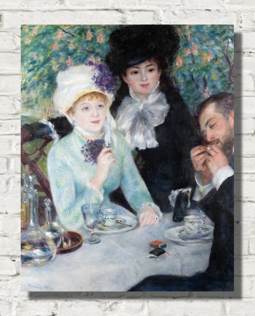 Renoir Print, After the Luncheon (1879)