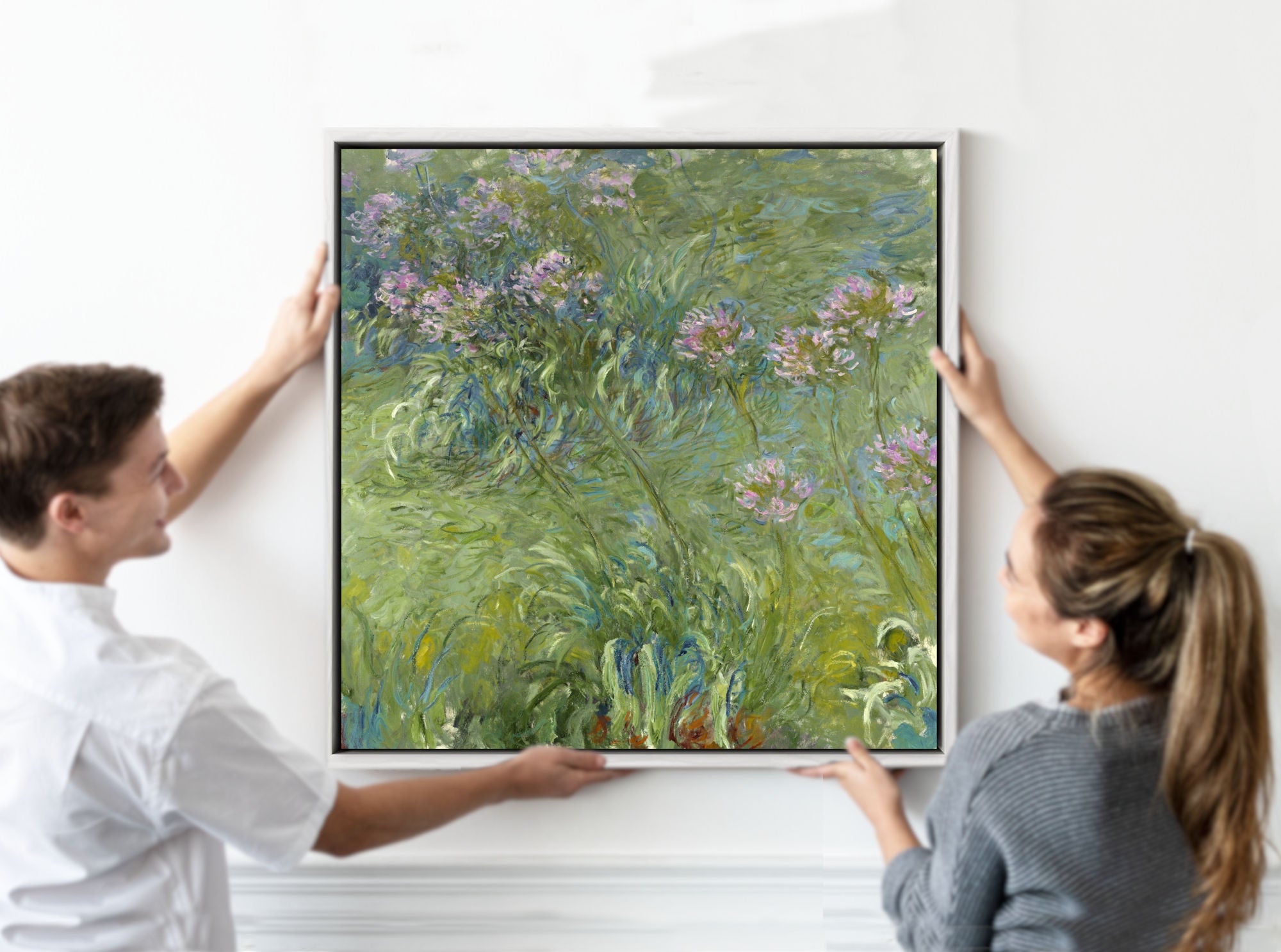 Agapanthus, Claude Monet Print