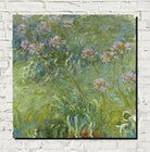 Agapanthus, Claude Monet Print