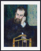 Renoir Print, Portrait of Alfred Sisley (1876)