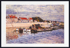 Alfred Sisley Fine Art Print Barges on the Loire