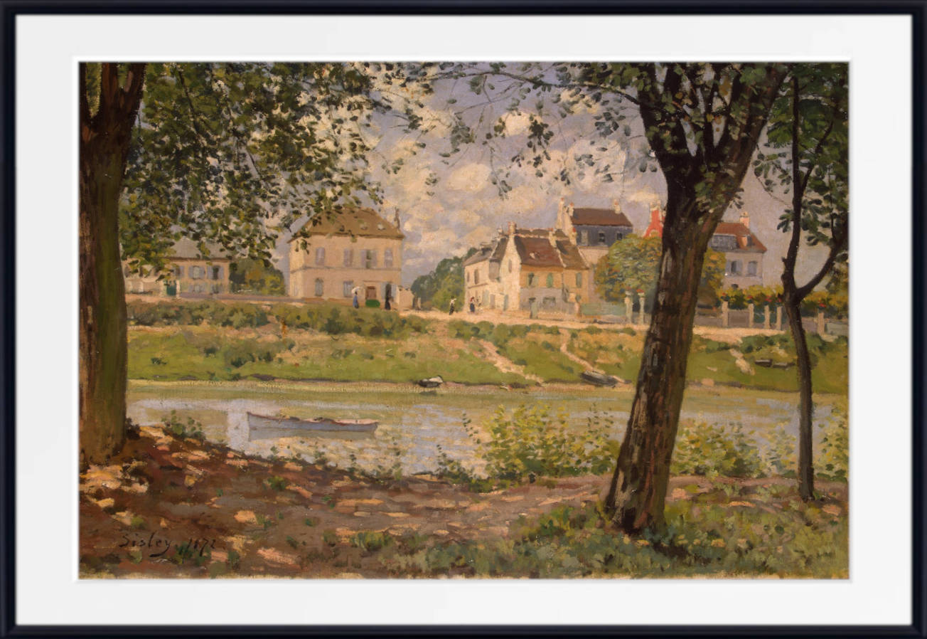 Alfred Sisley Fine Art Print River Landscape