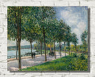 Alfred Sisley Fine Art Print, Allée of Chestnut Trees (1878)