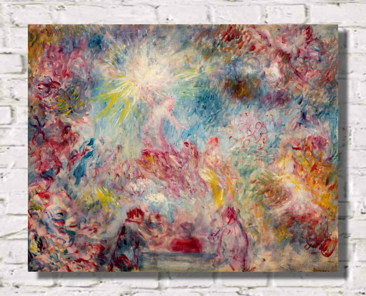 Renoir Print, Allégorie rose (circa 1885) – GalleryThane